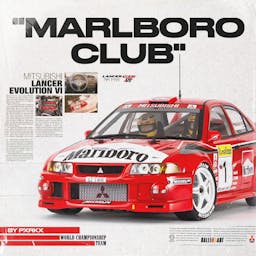 Album cover art for MARLBORO CLUB by PXRKX